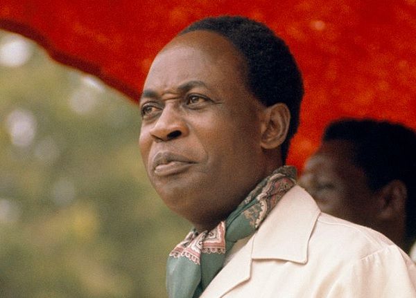 Osagyefo Dr Kwame Nkrumah, the first President of the Republic of Ghana