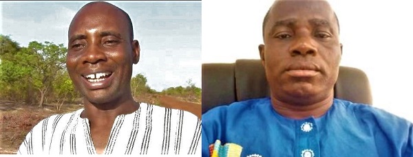 Dr Sagre Bambangi — Incumbent(left), Mr Yidana Zakaria(right)