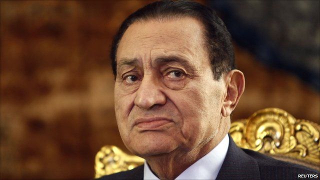 Former Egyptian president Hosni Mubarak dies