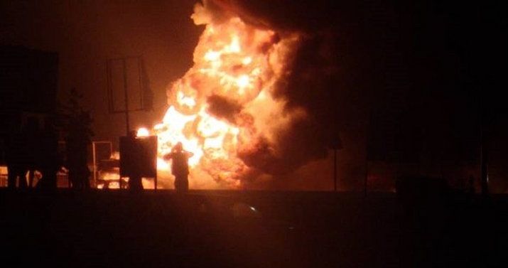 Four fuel tankers destroyed by fire at Bost depot in Buipe
