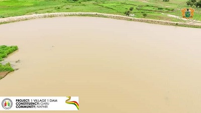 1V1D: All dams will be completed this year - Ministry