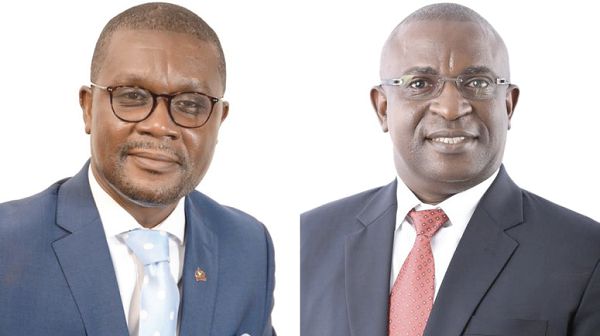 Mr Kwabena Nifa Aning and Mr Sheikh Jobe 