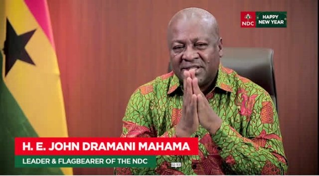 FULL TEXT: John Mahama's New Year message