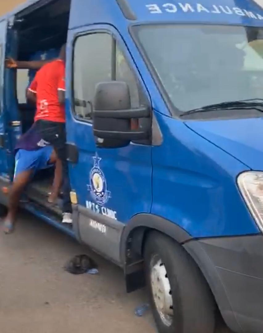 Why the football fan was shot in the eye in Kumasi (VIDEO)