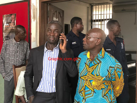Prince Kofi Amoabeng and Michael Nyinaku charged with stealing
