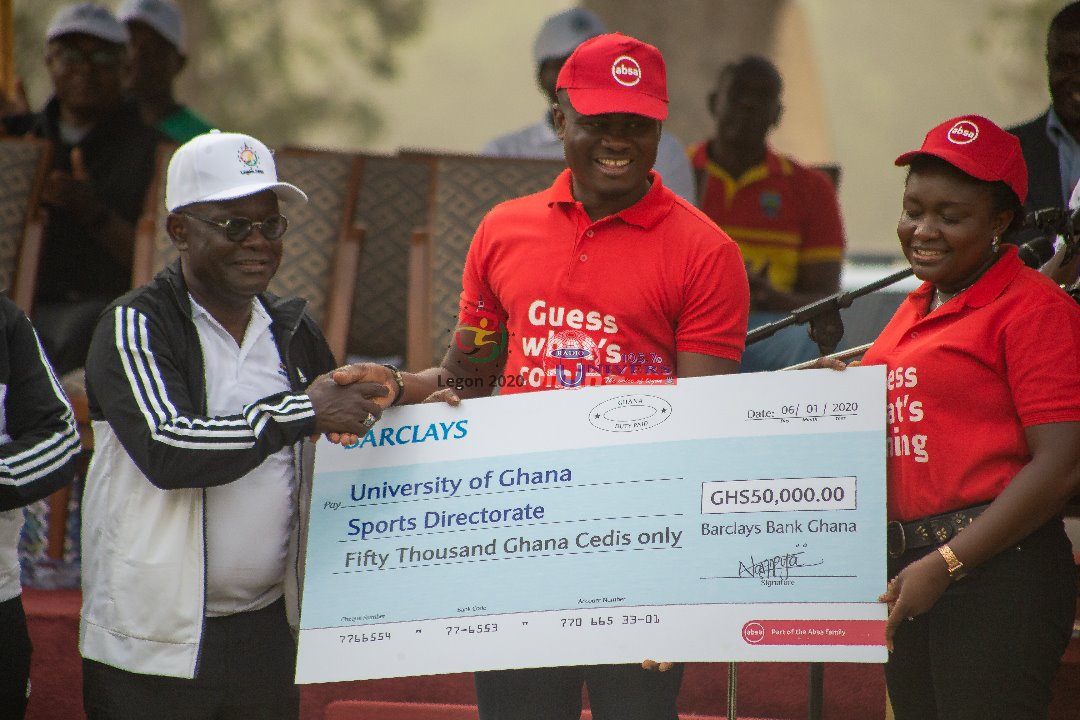 Barclays Ghana, soon to become Absa, supports GUSA 2020 Games