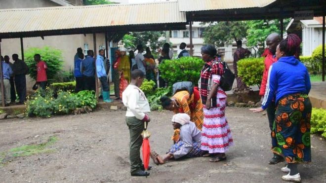 Worshippers were attending a Pentecostal service in Moshi when the stampede occurred 