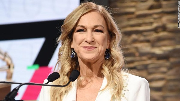 Recording Academy president and CEO Deborah Dugan speaks at the 62nd Grammy Awards Nominations at CBS Broadcast Center on November 20, 2019, in New York City.