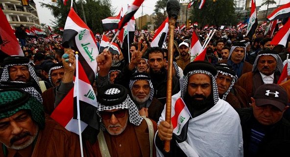 The monthslong anti-government protests that have rocked Baghdad and the south