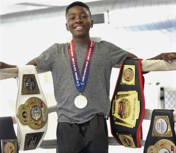  Joseph Awinongya Jnr hopes to become the next boxing star
