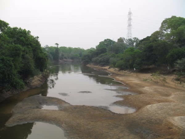 Hurting the Tano River god with pollution