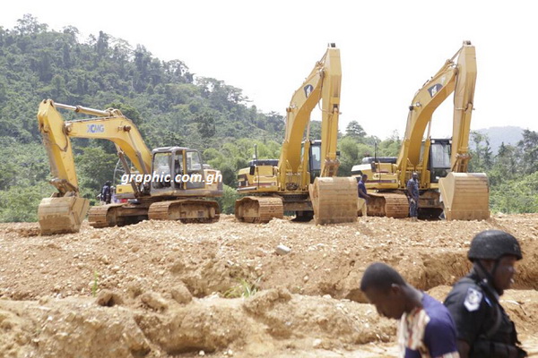 Missing excavators: Police probe Frimpong-Boateng’s allegations