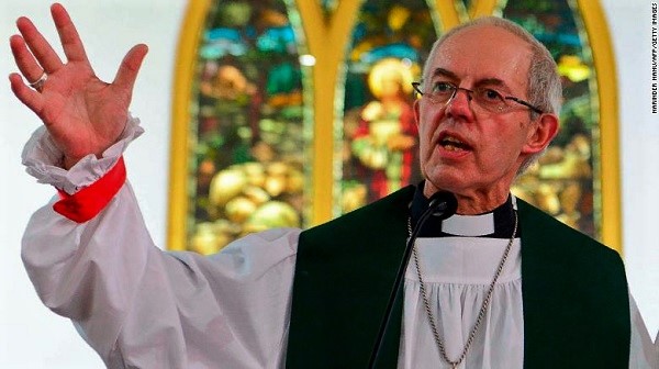 Archbishop of Canterbury Justin Welby took responsibility for last week's announcement.