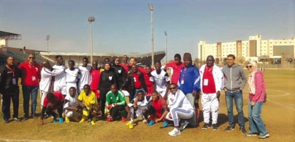  Ghana’s team go into competition today in Cairo