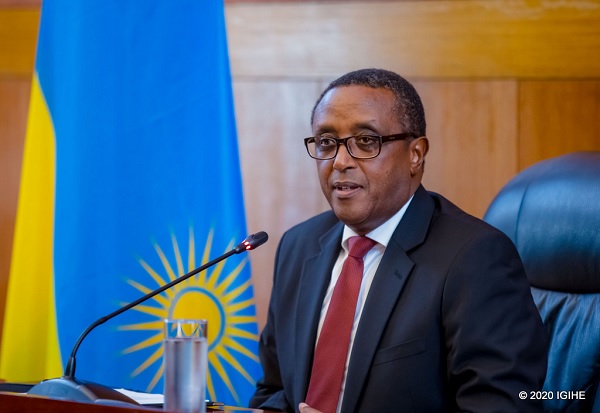  Rwandan Minister of Foreign Affairs, Vincent Biruta