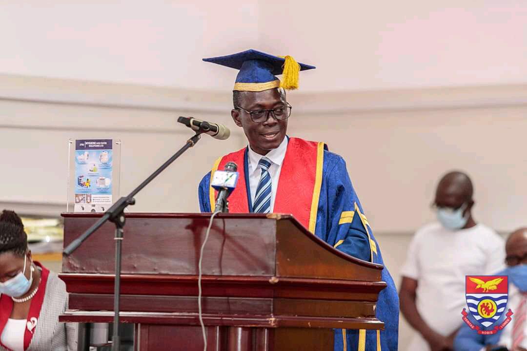 UCC inducts Prof. Johnson Nyarko Boampong into office as new Vice-Chancellor