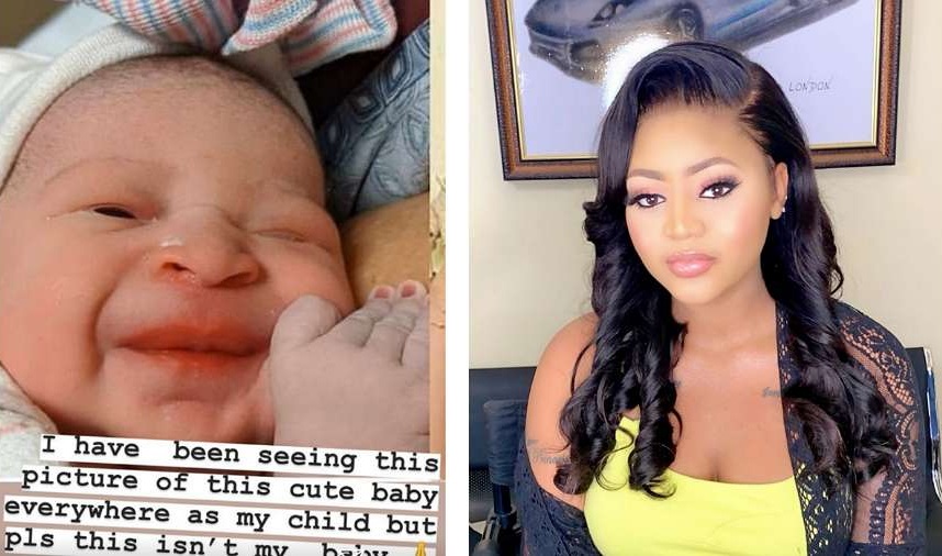 Regina Daniels and the supposed baby