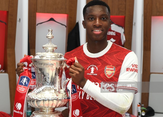 Eddie Nketiah nis yet to decide which country to play for