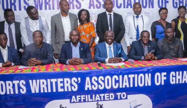 The current SWAG executives and some sports officials at a recent event
