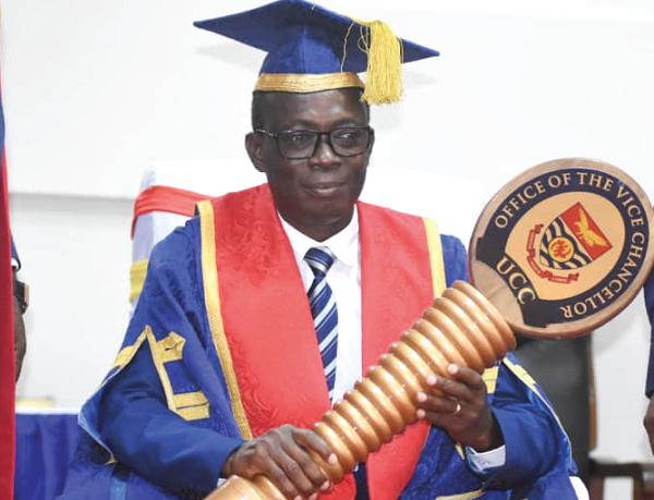 Professor Johnson Nyarko Boampong, Vice-Chancellor, University of Cape Coast 