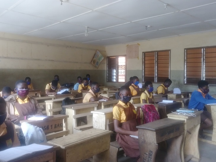 Final-year students report to get ready for BECE