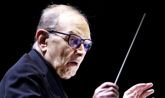 Ennio Morricone conducting in Amsterdam in 2016
