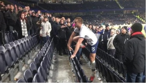 Eric Dier given four-match ban for confronting fan