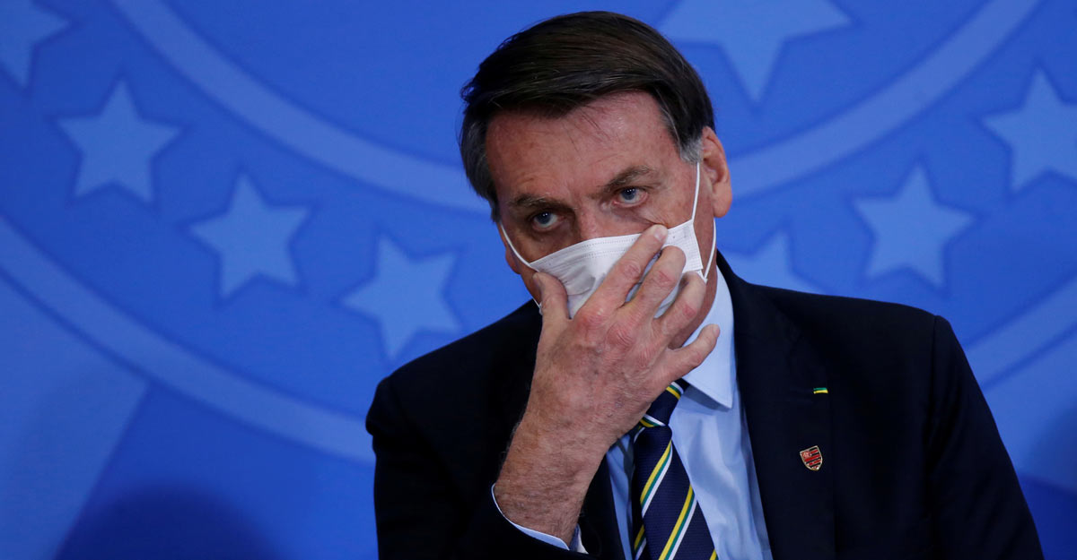 Brazil's President Bolsonaro tests positive for Coronavirus