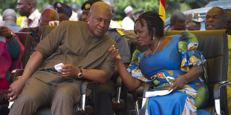 John Mahama submits nomination for running mate