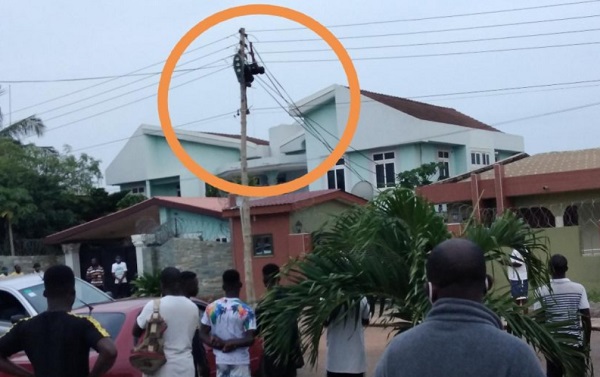 Electrician apprentice electrocuted at Tema West