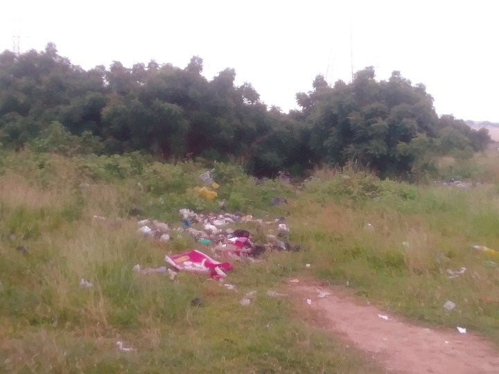 Playground at Kanawu still dumping site