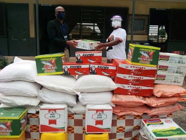 Kumasi: COVID-19 Private Fund donates to Cheshire Home and Children's Home
