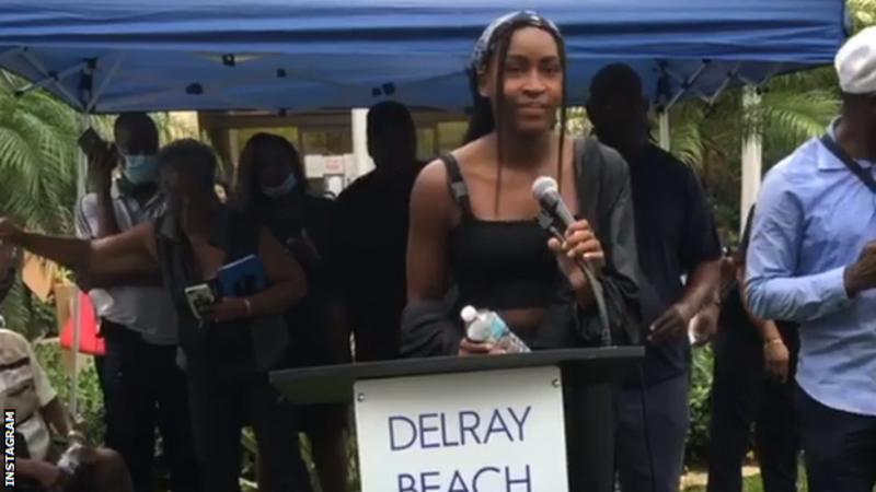 Coco Gauff demands change