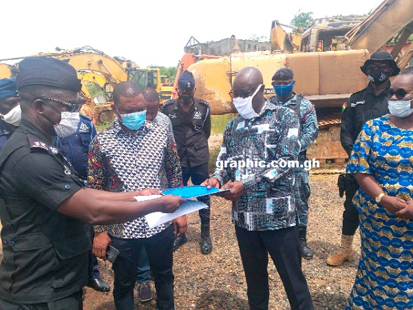 Minister orders Operation Vanguard team to hand over seized equipment