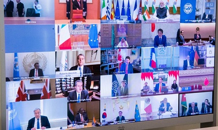 Virtual G20 world leaders’ meetings on COVID-19 and economy