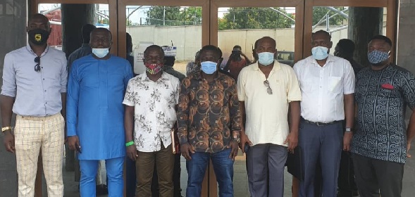 The immediate past management team of Kumasi Asante Kotoko