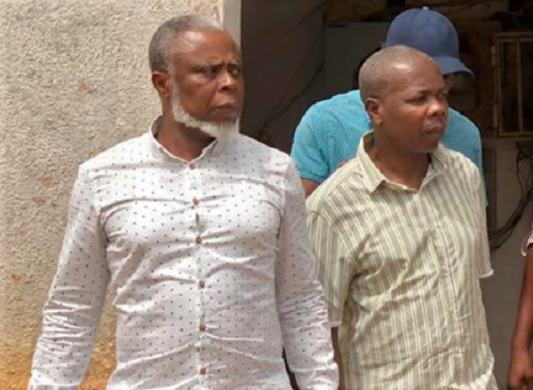 FLASHBACK: Two of the accused persons, Dr Frederick Mac-Palm (left) and Donya Kafui