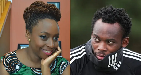 I had a crush on Michael Essien - Chimamanda Adichie (VIDEO)