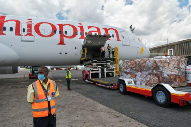 Donation from Chinese billionaire Jack Ma arrived in Nairobi on 24 March