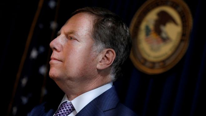 Geoffrey Berman said he has "no intention of resigning" 