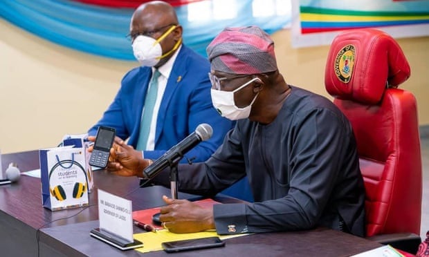 Lagos distributes free phones to pupils; To bridge digital divide