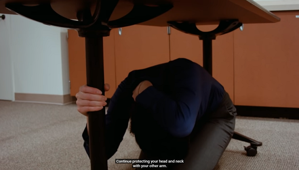 VIDEO: What you should do during an earthquake
