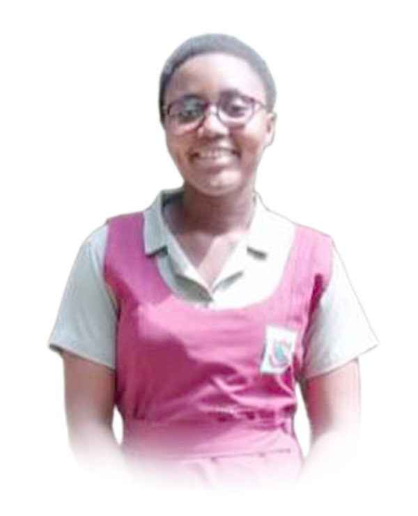 The young scientist, Kimberly Armah-Agyeman