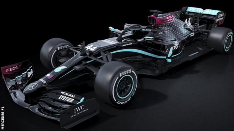 Mercedes to run a new black livery