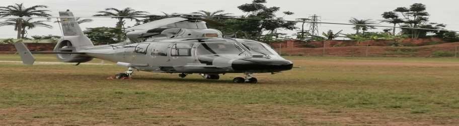 Why a Ghana Airforce helicopter landed in Kumbungu on Thursday evening
