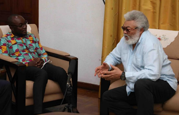  Rawlings commends scholarship secretariat for decentralising award process