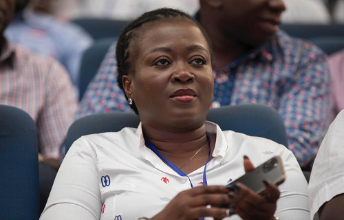 Amma Frimpomaa Dwumah, Managing Director of SIC Life Savings and Loans