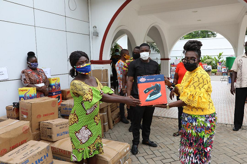 Rebecca Foundation and COTVET donate machines and equipment to hairdressers and seamstresses 