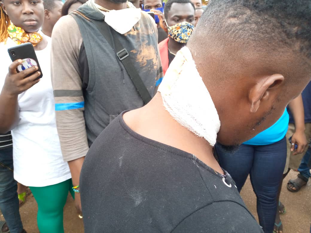 Youth clash with military at Patrensa 