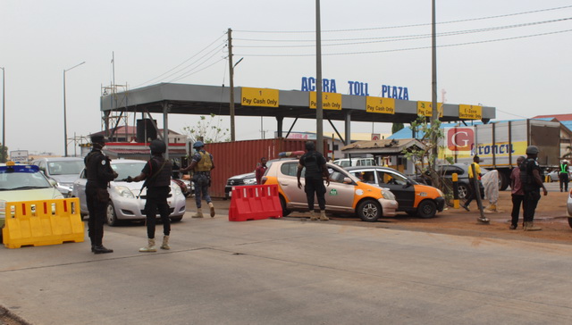 #Lockdown Day 3: Stranded passengers, canes, traffic, no mercy for trotros